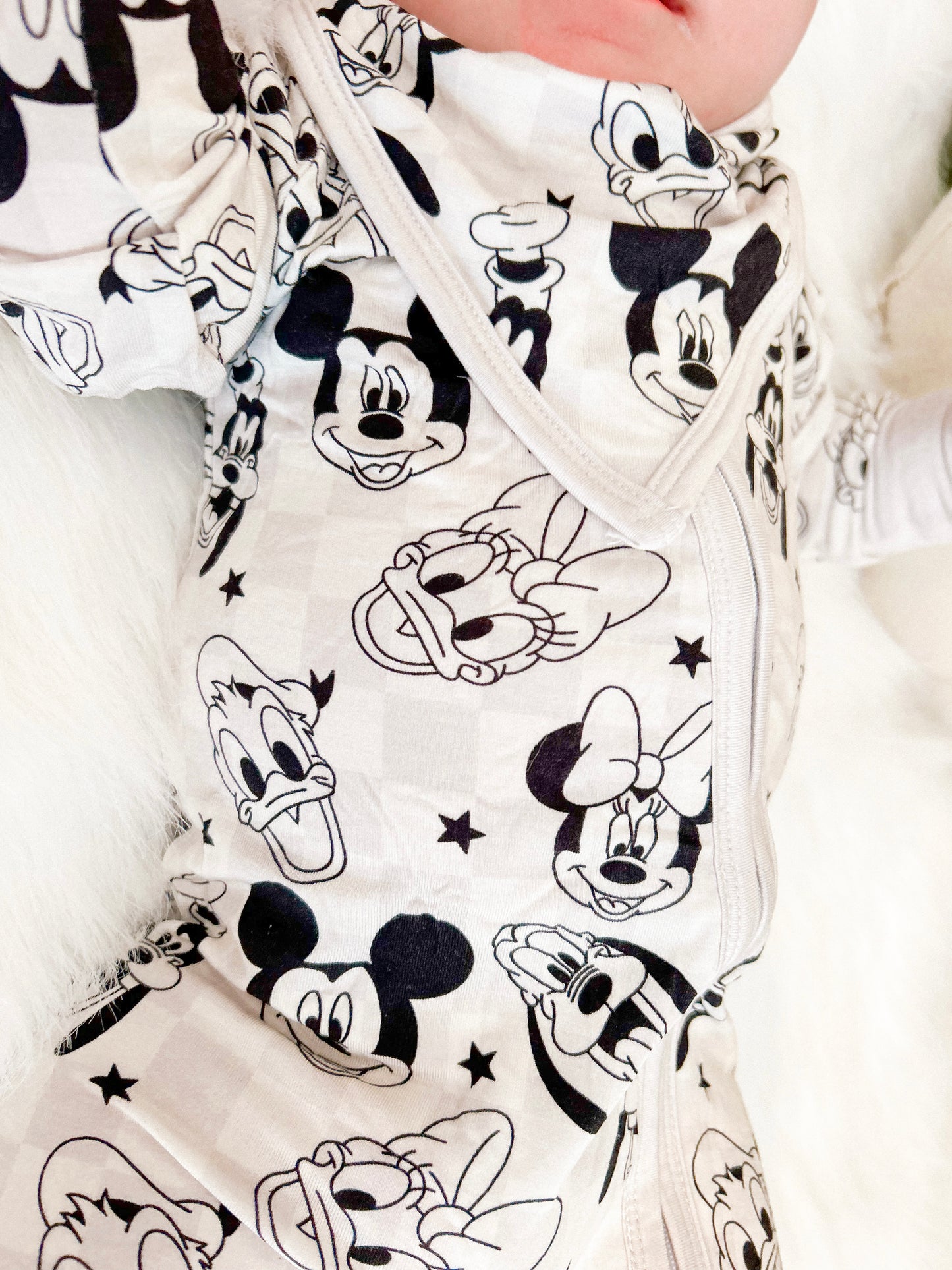 SAD BEIGE MICKEY Cozy Zippy **PREORDER**